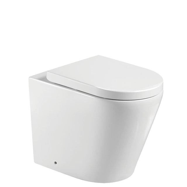 Fienza Isabella Wall-Faced Suite - Gloss White - Wall Faced Suite