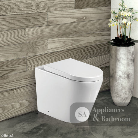 Fienza Isabella Wall-Faced Suite - Gloss White - Wall Faced Suite