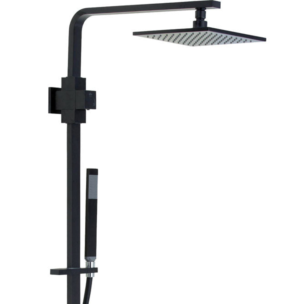 Fienza Jet Twin Shower 455105 Matte Black - Showers