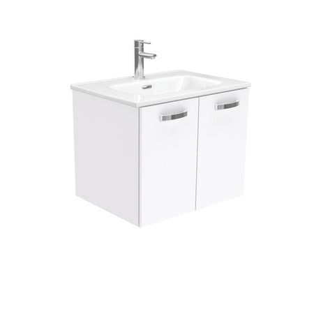 Fienza JOL60J Joli Unicab 600mm Wall Hung Vanity Gloss White - Vanity Units