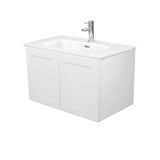Fienza JOL75MR Joli Mila 750mm Wall Hung Vanity Unit Right Drawers White - Vanity Units