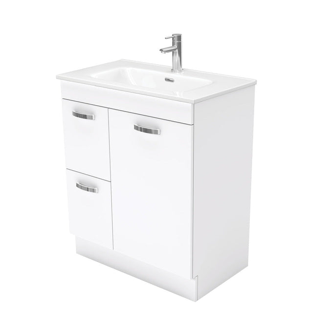 Fienza JOL75NKWL Joli Unicab 750 Vanity On Kickboard Left Drawers