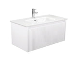 Fienza JOL90RW Joli Alina White 900 Wall-Hung Vanity - Vanity Units