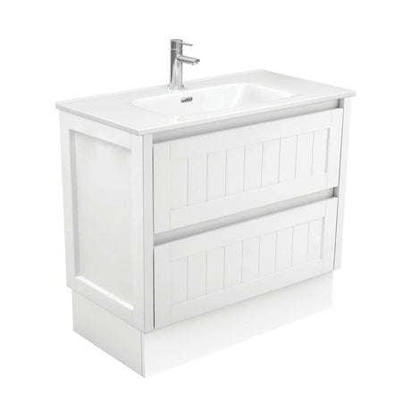 Fienza Joli Jol90Tk 900Mm Hampton Vanity Unit With Kickboard White - Special Order Units