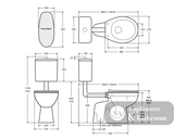 Fienza K001S Stella Senior Adjustable Link Suite - Adjustable Link Suite