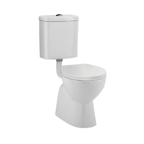 Fienza K001S Stella Senior Adjustable Link Toilet Suite Gloss White - Toilet Suites