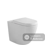 Fienza K002376-PS Koko Gloss White Wall-Faced Toilet Suite - In Wall Toilets