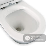 Fienza K002B Koko S-Trap 160-230mm Toilet Suite White - Chrome Buttons - Toilet Suites