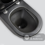 Fienza K002MBA Koko S Trap 90-160 Toilet Suite Matte Black - Toilet Suites