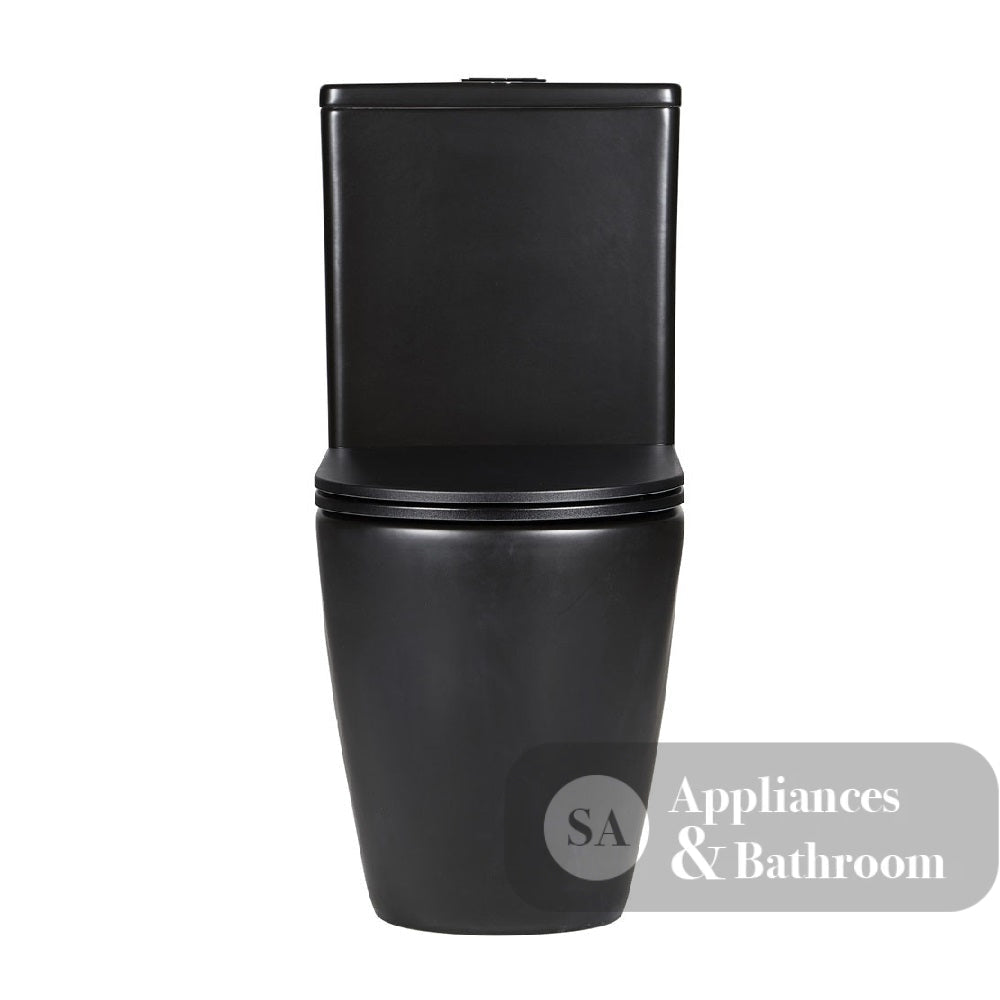 Fienza K002MBB Koko S Trap 160-230 Toilet Suite Matte Black - Toilet Suites