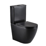 Fienza K002MBB Koko S Trap 160-230 Toilet Suite Matte Black - Toilet Suites