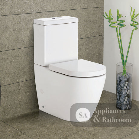 Fienza K003A Empire S-Trap 90-160mm Toilet Suite - Toilet Suites