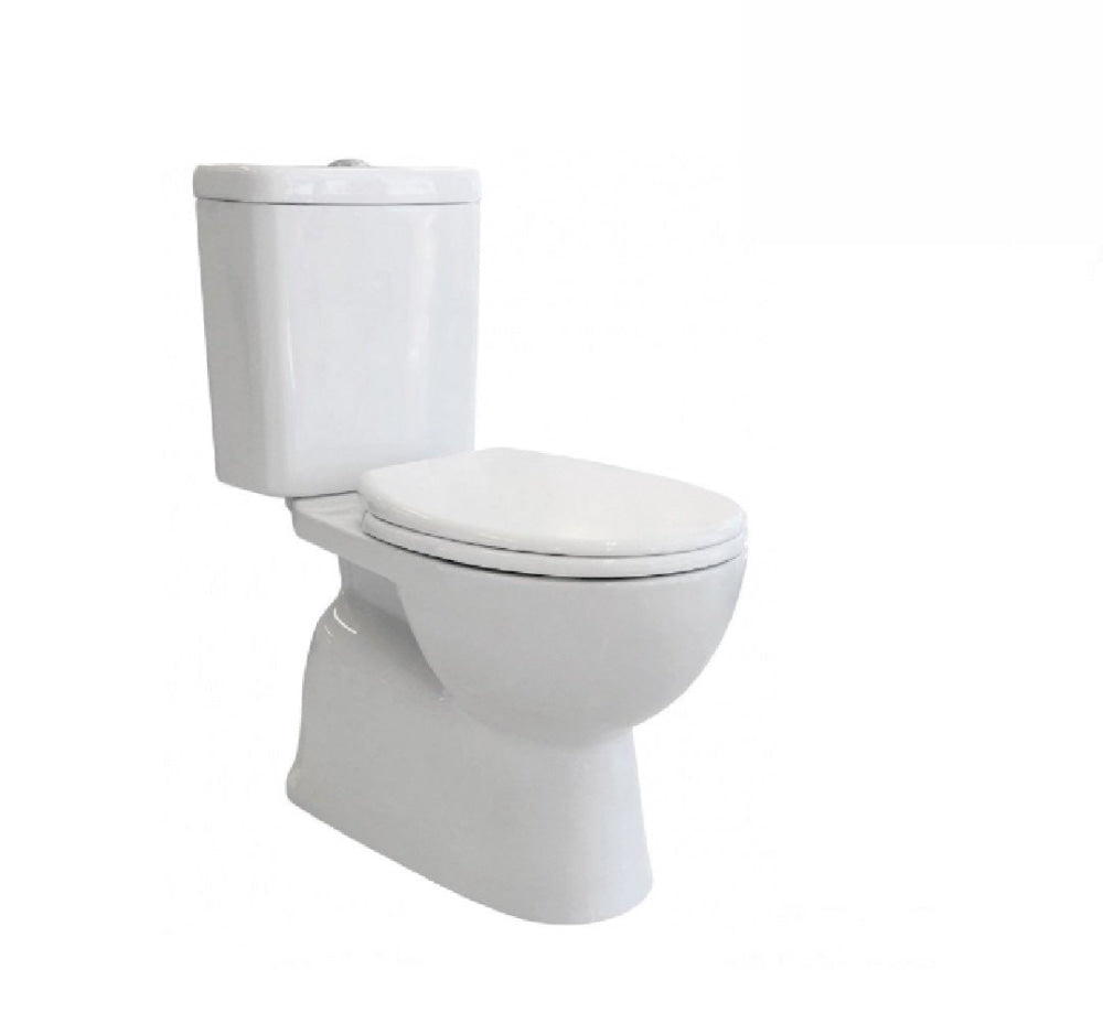 Fienza K009 Close Coupled Stella S-Trap Rimless Toilet White - Toilet Suites
