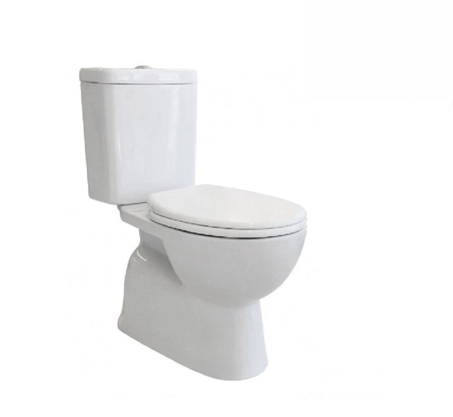 Fienza K009 Close Coupled Stella S-Trap Rimless Toilet White - Toilet Suites