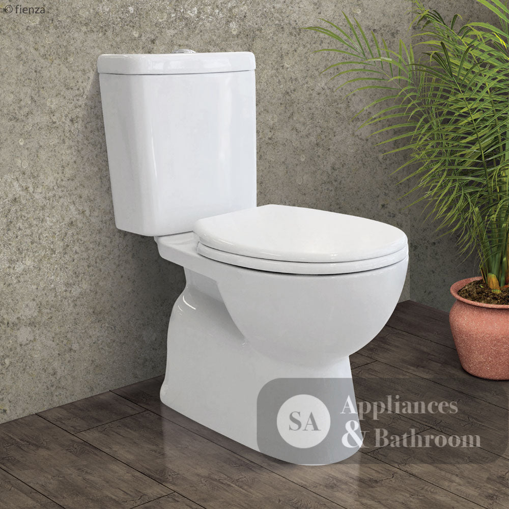 Fienza K009 Close Coupled Stella S-Trap Rimless Toilet White - Toilet Suites