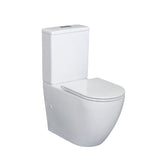 Fienza K011A-2 Alix Extended Height S Trap 90-160 Slim Seat Toilet White - Toilet Suites