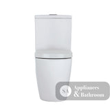 Fienza K011A Alix Extended Height S-Trap 90-160mm Toilet Suite White - Toilet Suites