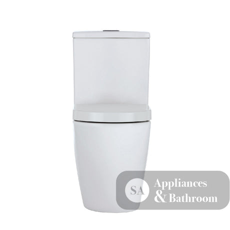 Fienza K011A Alix Extended Height S-Trap 90-160mm Toilet Suite White - Toilet Suites
