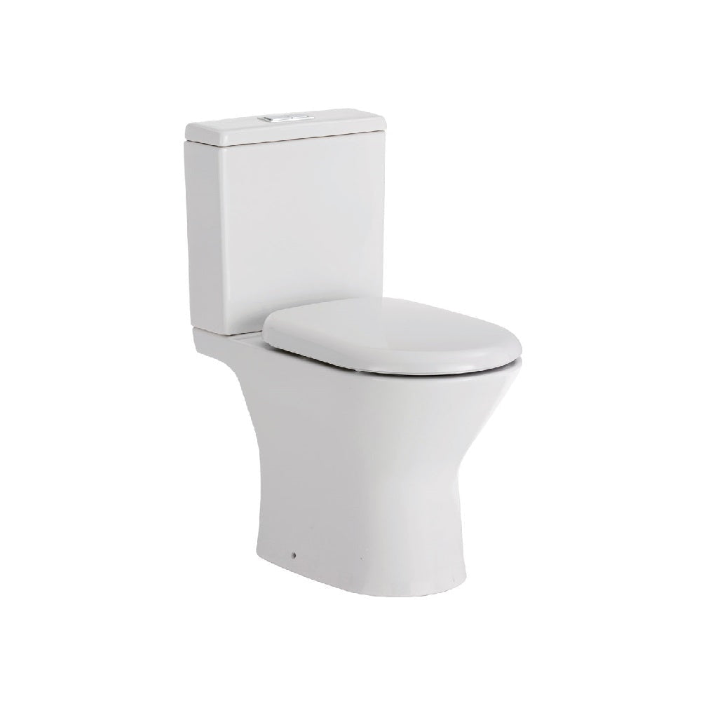Fienza K0123C Chica Close Coupled Toilet (Skew Trap) White - Toilet Suites