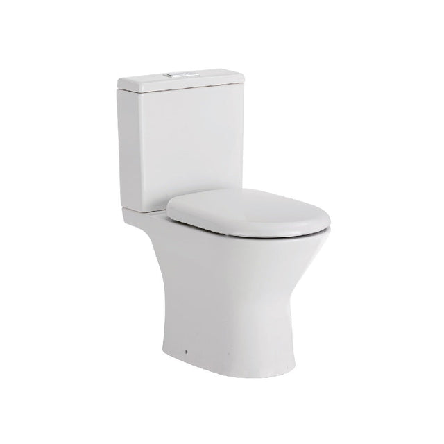 Fienza K0123P Chica Close Coupled P-Trap Toilet White - Toilet Suites