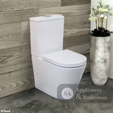 Fienza K014A Isabella S-Trap 90-160mm Toilet Suite White - Toilet Suites