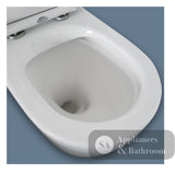 Fienza K014A Isabella S-Trap 90-160mm Toilet Suite White - Toilet Suites