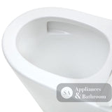 Fienza K015P-2 Isabella Junior Tornado Back to Wall Rimless Toilet W Anti-Vandal Kit P-Trap Gloss White - Toilet Suites