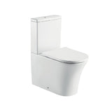 Fienza K018A Chloe S-Trap 90-160mm Back to Wall Toilet White - Toilet Suites