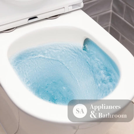 Fienza K021A-1 Kaya Tornado Back to Wall Toilet Suite Thick Seat S Trap 90-160 Gloss White - Toilet Suites