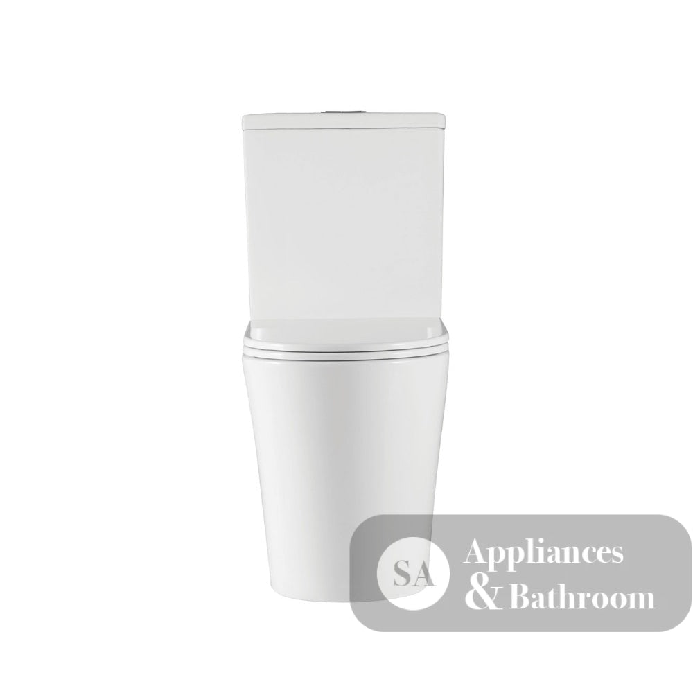 Fienza K021A Kaya Back to Wall S Trap 90-160mm Toilet White - Toilet Suites