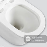 Fienza K021B Kaya S Trap 160-230mm Back to Wall Toilet White - Toilet Suites