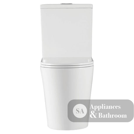 Fienza K021P Kaya Tornado Back to Wall Toilet Suite P Trap Gloss White - Toilet Suites