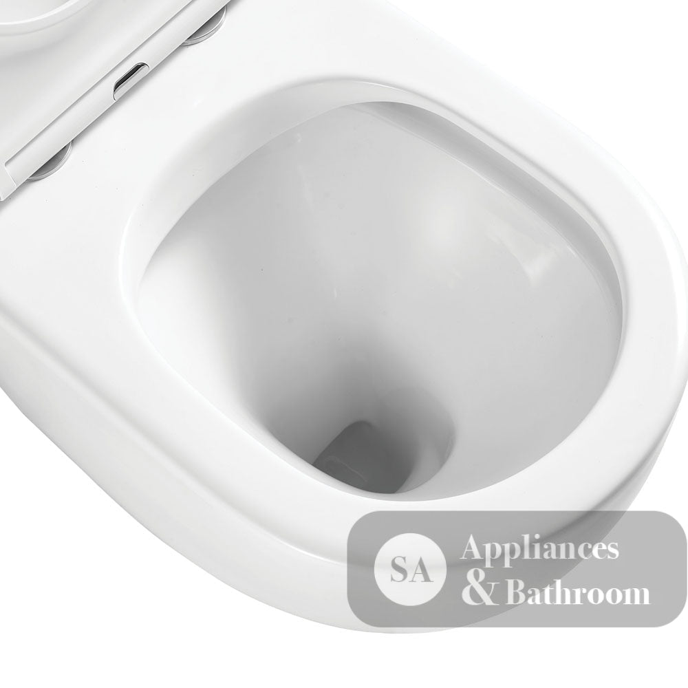 Fienza K025-PS-2 Alix Ambulant Wall-Faced Toilet Suite Slim Seat P-Trap - In Wall Toilets