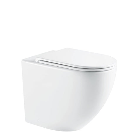 Fienza K025-PS-2 Alix Ambulant Wall-Faced Toilet Suite Slim Seat P-Trap - In Wall Toilets