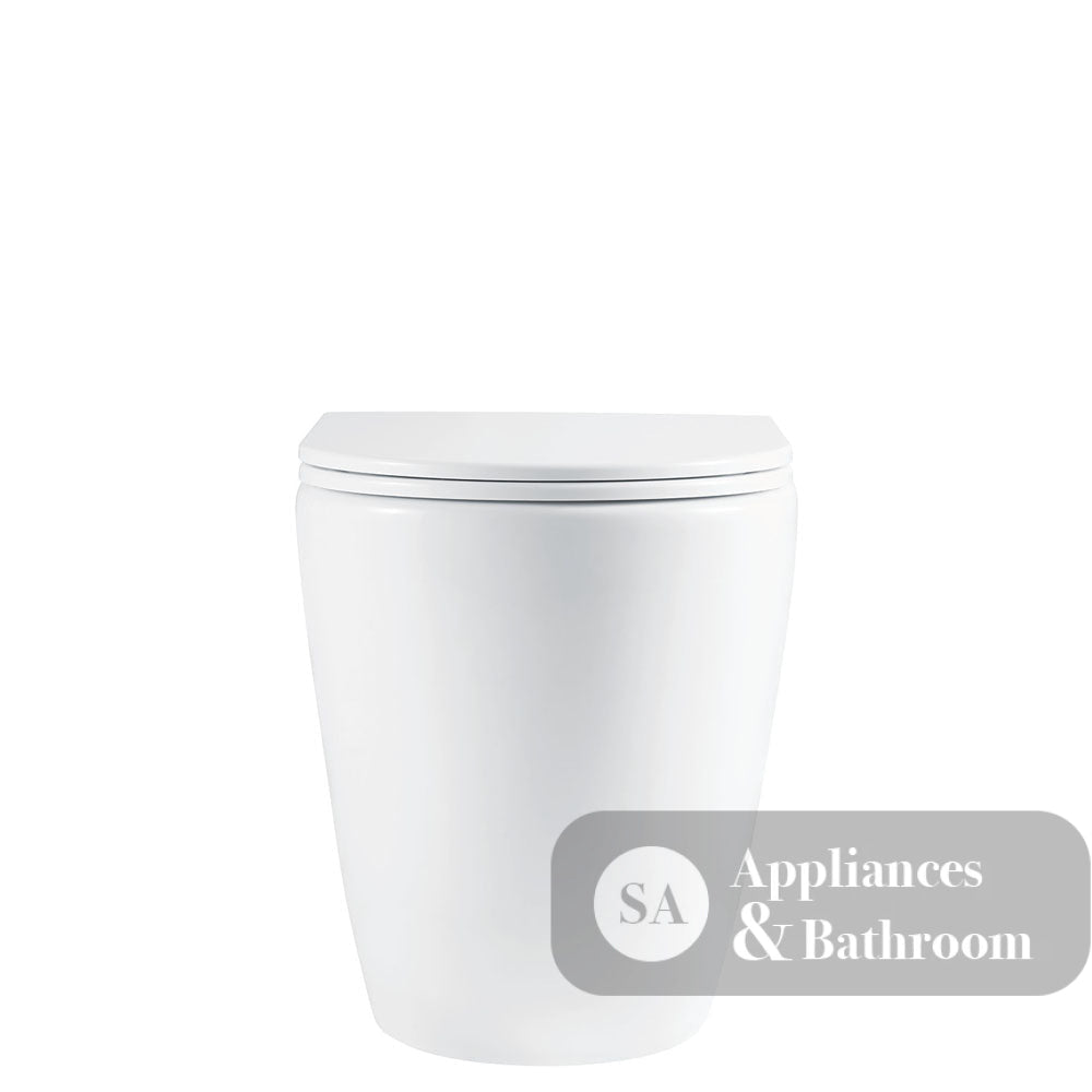 Fienza K025-PS-2 Alix Ambulant Wall-Faced Toilet Suite Slim Seat P-Trap - In Wall Toilets