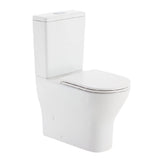 Fienza K028GEB-2 Tono Toilet Suite Slim Seat S-Trap 160-230mm Gloss White - Toilet Suites