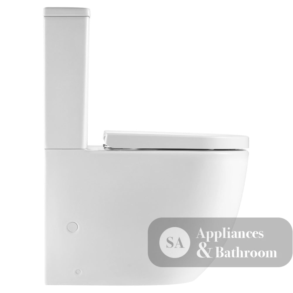 Fienza K032A Joli Tornado Back to Wall Toilet Suite S Trap 90-160 Gloss White - Toilet Suites