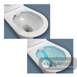Fienza K1223A Escola Suite S-Trap 90-160mm Toilet White - Toilet Suites