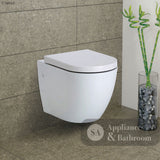 Fienza K2376W-PS Koko Gloss White Wall-Hung Toilet Suite - In Wall Toilets