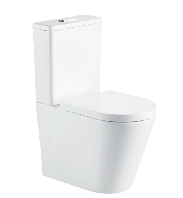 Fienza K314A Aluca Tornado Flush Back-to-Wall Toilet Suite - Toilet Suites
