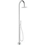 Fienza Kaya 455190 Floor Mounted Outdoor Twin Shower 316 Brushed Stainless Steel - Twin Showers