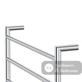 Fienza Kaya 8286045 Heated Towel Rail 600 x 450mm Chrome - Bathroom Accessories