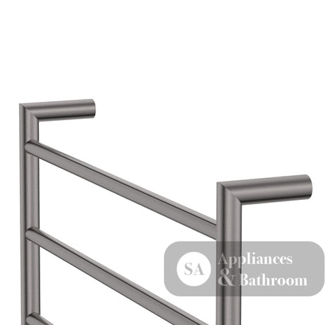 Fienza Kaya 8286045GM Heated Towel Rail 600 x 450mm Gun Metal - Bathroom Accessories