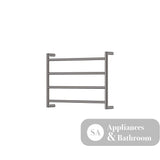 Fienza Kaya 8286045GM Heated Towel Rail 600 x 450mm Gun Metal - Bathroom Accessories