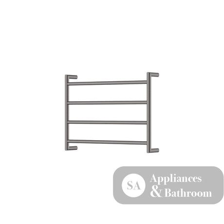 Fienza Kaya 8286045GM Heated Towel Rail 600 x 450mm Gun Metal - Bathroom Accessories