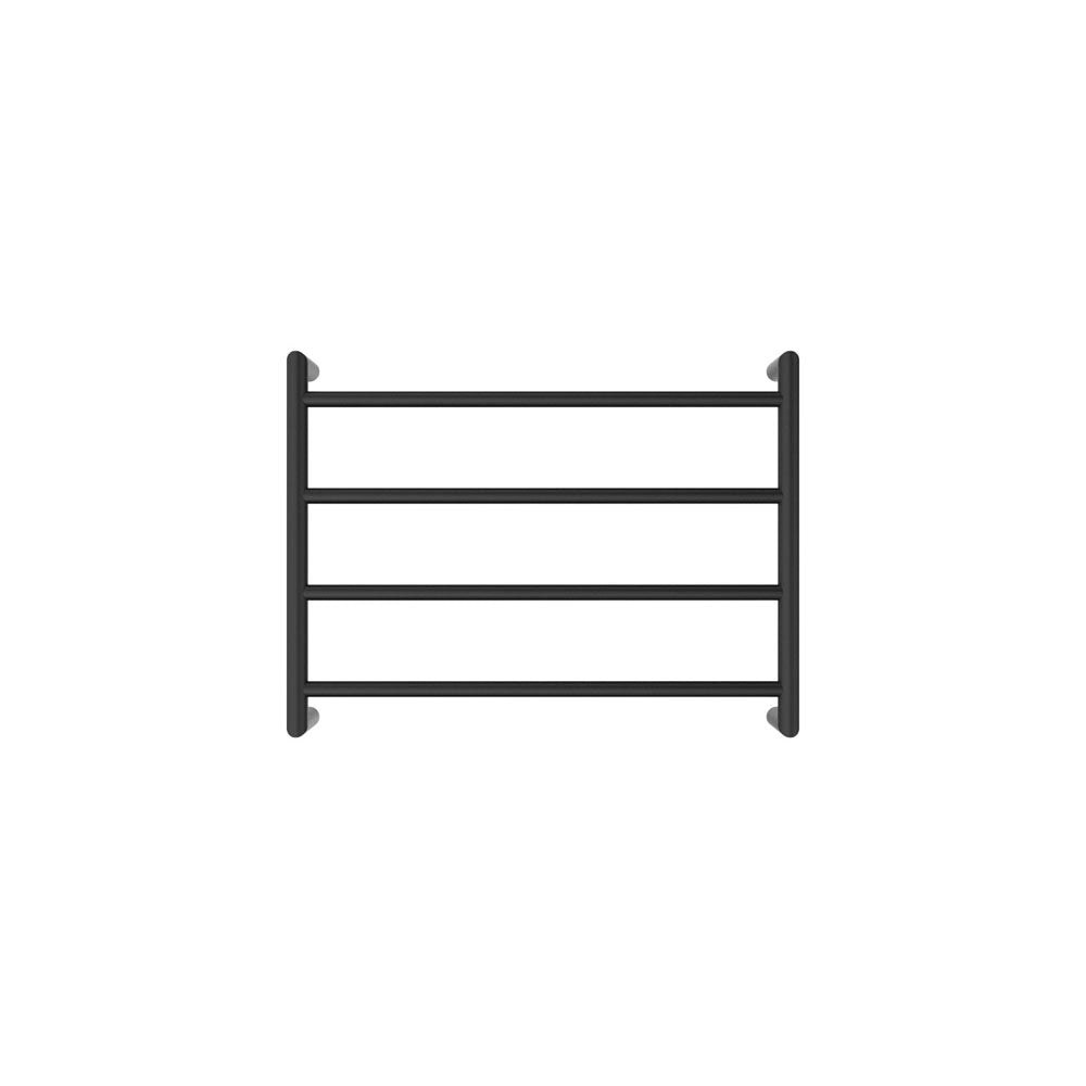 Fienza Kaya 8286045MB Heated Towel Rail 600 x 450mm Matte Black - Bathroom Accessories