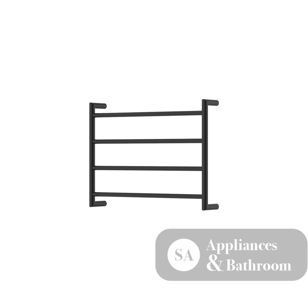 Fienza Kaya 8286045MB Heated Towel Rail 600 x 450mm Matte Black - Bathroom Accessories