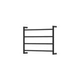 Fienza Kaya 8286045MB Heated Towel Rail 600 x 450mm Matte Black - Bathroom Accessories