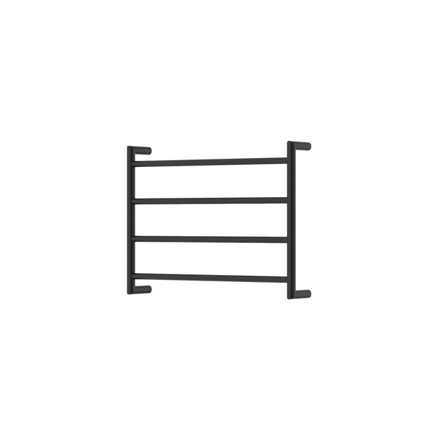 Fienza Kaya 8286045MB Heated Towel Rail 600 x 450mm Matte Black - Bathroom Accessories