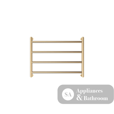 Fienza Kaya 8286045UB Heated Towel Rail 600 x 450mm Urban Brass - Bathroom Accessories